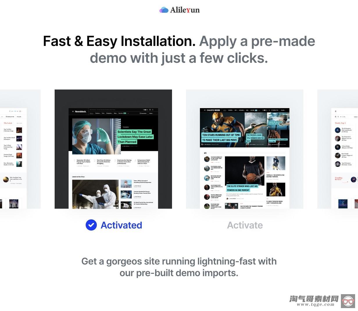 Newsblock 1.1.4 – 黑暗模式下的新闻与杂志WordPress主题【含中文语言包】 Newsblock 1.1.4 – 黑暗模式下的新闻与杂志WordPress主题【含中文语言包】